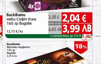 Vincinni Бисквити Винчини перфето