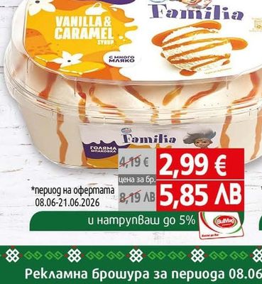 Familia Сладолед Фамилия