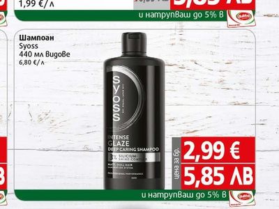 Syoss Шампоан Syoss