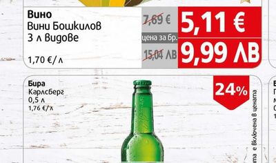 Carlsberg Бира Карлсберг