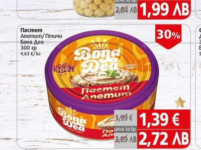 Бона Деа Пастет Апетит/Птичи