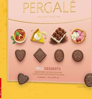 Pergale Шоколадови бонбони Pergale асорти