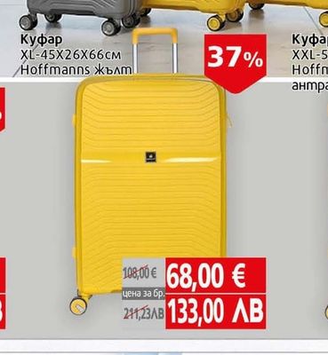 Hoffmanns Куфар XL-45X26X66см