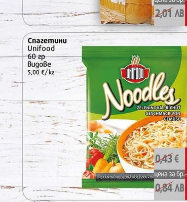 Unifood Спагетини