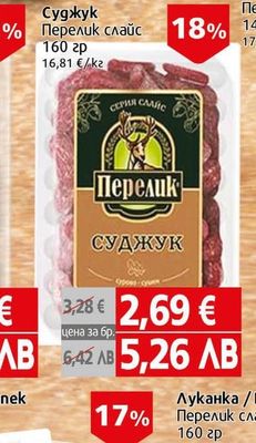 Перелик Суджук Перелик слайс
