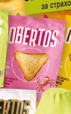 OBERTOS BREAD BRUSCHETTA WITH FLAVOR CRAB