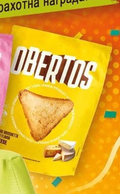 OBERTOS BREAD BRUSCHETTA WITH FLAVOR CHEESE