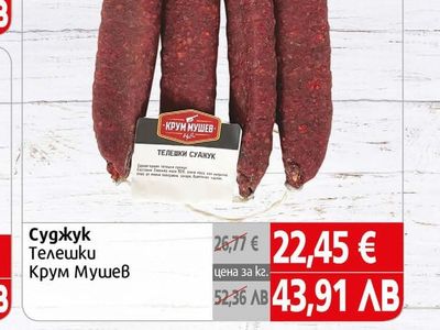 Крум Мушев Суджук Телешки