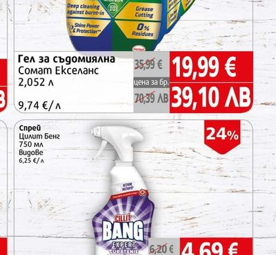 Cillit Bang Спрей Цилит Бенг