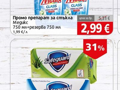 Medix Промо препарат за стъкла