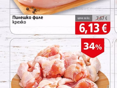kpexko Пилешко филе