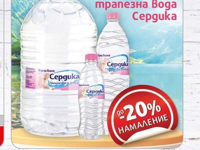Cepguka Всички Видове трапезна Вода