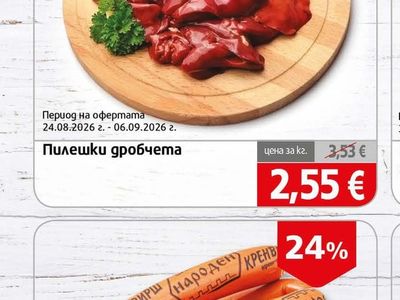 Пилешки дробчета