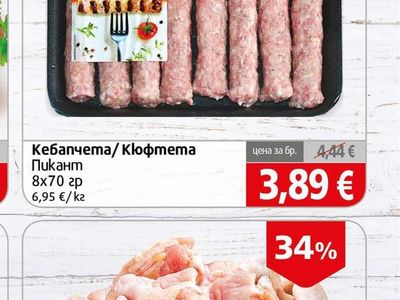 Пикант Кебапчета/Кюфтета