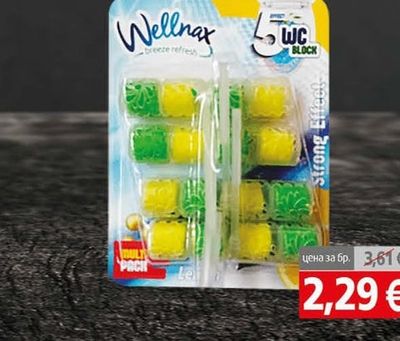 Wellnax Тоалетно блокче
