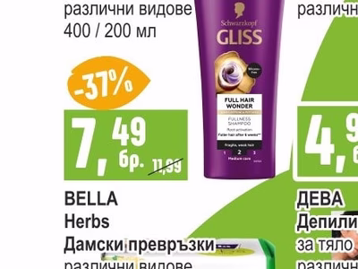 SCHWARZKOPF Gliss Шампоан / Спрей балсам