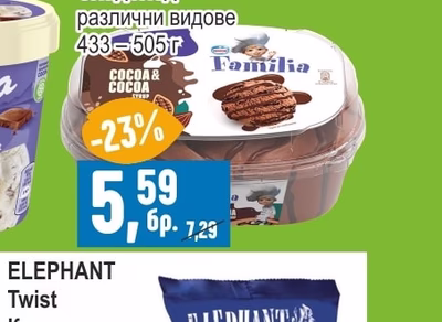 Milka/Oreo/Kitkat / Toblerone Сладолед различни видове
