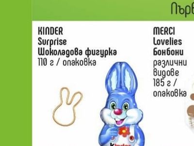 KINDER Surprise Шоколадова фигурка