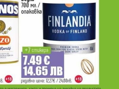 FINLANDIA Bogka Водка