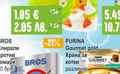 BROS Спирали против комари