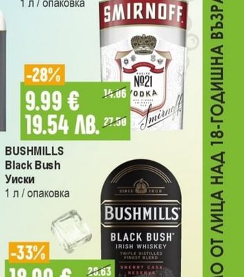 SMIRNOFF Водка