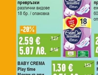 BABY CREMA Play time Мокри кърпи