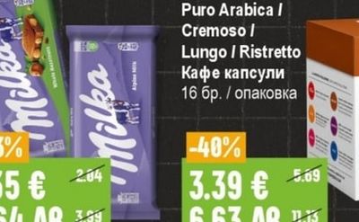 MILKA Шоколад