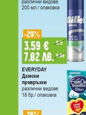 GILLETE Гел за бръснене