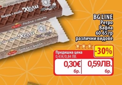 BG LINE Ретро Вафла