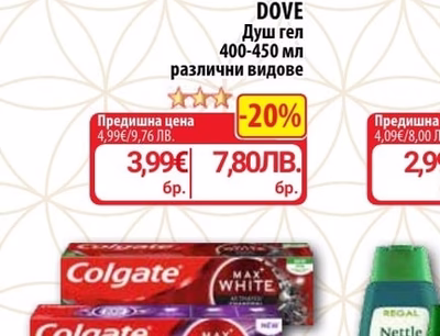 DOVE Душ гел