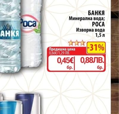 БАНКЯ Минерална вода