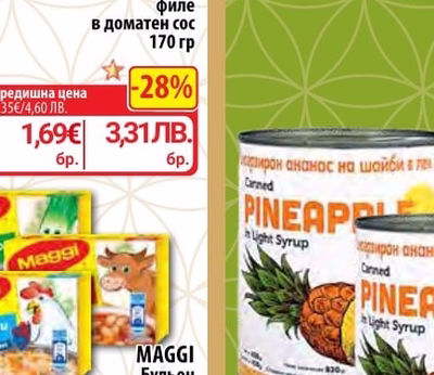 ДИАВЕНА Херинга филе в доматен сос