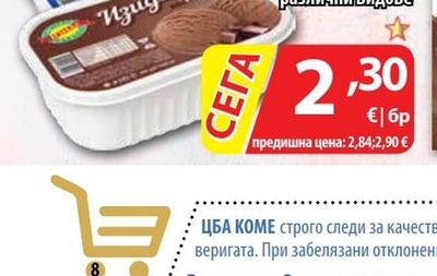 ИЗИДА Сладолед Фемили