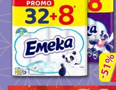 EMEKA Тоалетна хартия 3 пласта