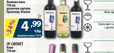 TAVERNELLO Frizzante Пенливо вино