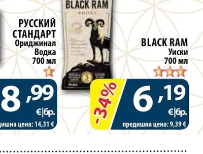 BLACK RAM Уиски