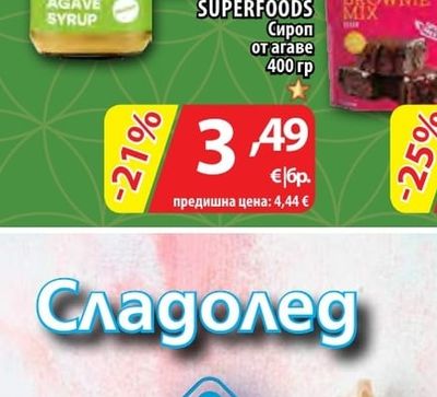 BIO DRAGON SUPERFOODS Сироп от агаве