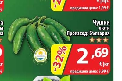 Чушки люти