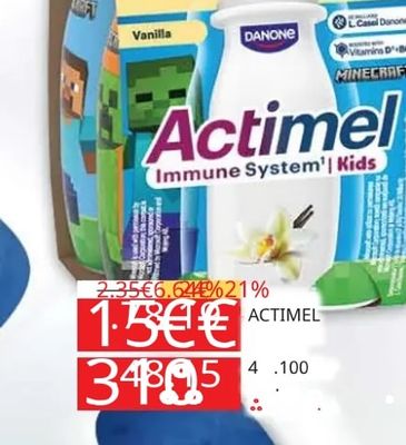 DANONE Actimel Immune System' | Kids
