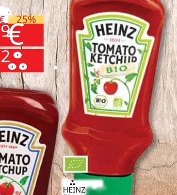 HEINZ TOMATO KETCHUP BIO