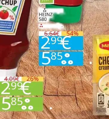 HEINZ TOMATO KETCHUP 50%