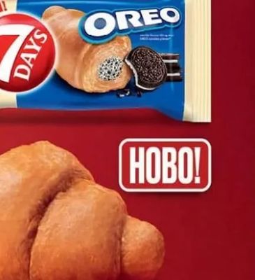 7 DAYS Croissant with Oreo
