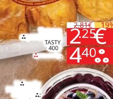 Tasty ТРИГУНИ с крем ванилия
