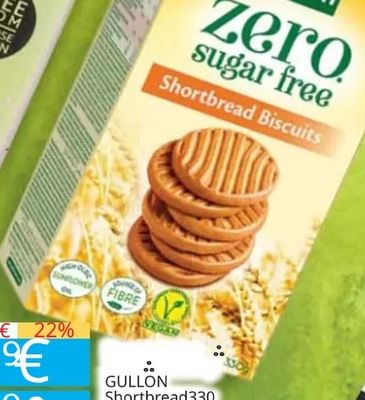 gullón zero sugar free Shortbread Biscuits