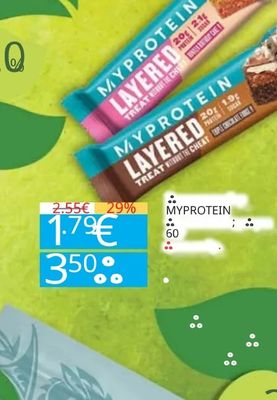 MYPROTEIN LAYERED TREAT WITH NO CHEAT