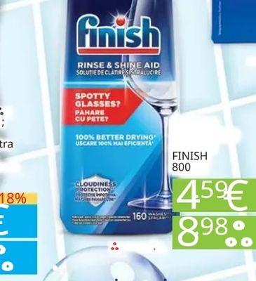 Finish Finish Rinse & Shine Aid