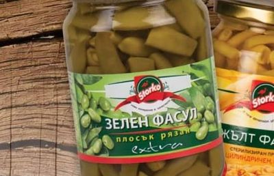 Storko ЗЕЛЕН ФАСУЛ плосък рязан extra