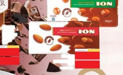 ION ION MILK CHOCOLATE WITH WHOLE HAZELNUTS