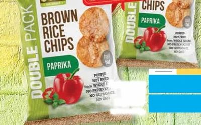 rice UP! Brown Rice Chips Paprika