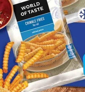 WORLD OF TASTE CRINKLE FRIES